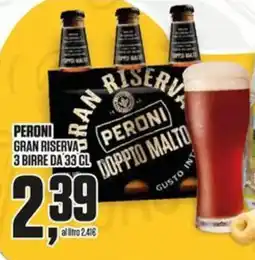 Coop Master Alleanza 3.0 Peroni Gran Riserva Doppio Malto offerta