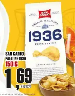 Coop Master Alleanza 3.0 San Carlo patatine 1936 offerta