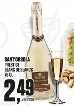 Coop Master Alleanza 3.0 Sant'Orsola Prestige Blanc de Blancs offerta