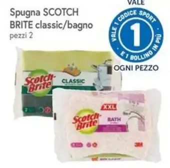 Spugna Scotch Brite classic/bagno