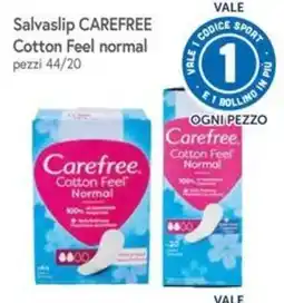 Famila Superstore Salvaslip Carefree Cotton Feel normal offerta