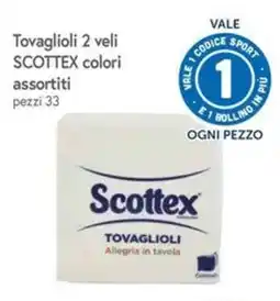 Famila Superstore Tovaglioli Scottex offerta