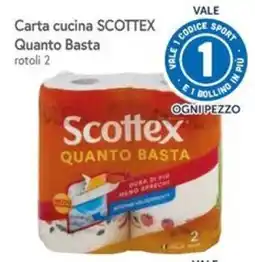 Famila Superstore Carta cucina Scottex Quanto Basta offerta