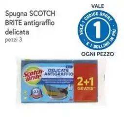 Famila Superstore Spugna Scotch Brite antigraffio delicata offerta