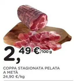 Poli Coppa stagionata pelata a metà offerta