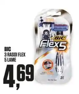 Coop Master Alleanza 3.0 Bic rasoi flex 5 lame offerta