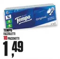 Coop Master Alleanza 3.0 Tempo Fazzoletti offerta