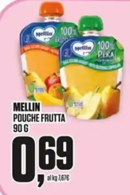 Coop Master Alleanza 3.0 Mellin pouche frutta offerta