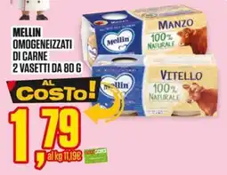 Coop Master Alleanza 3.0 Mellin omogeneizzati di carne offerta