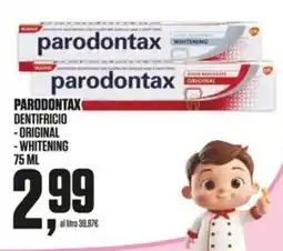 Coop Master Alleanza 3.0 Parodontax dentifricio offerta