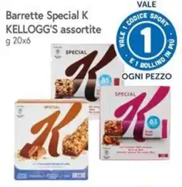 Famila Superstore Barrette Special K Kellogg's assortite offerta
