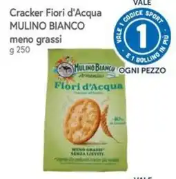 Famila Superstore Cracker Fiori d'Acqua Mulino Bianco offerta