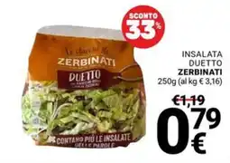 Supermercati Gulliver Insalata duetto Zerbinati offerta