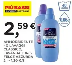 Poli Ammorbidente classico Felce Azzurra offerta