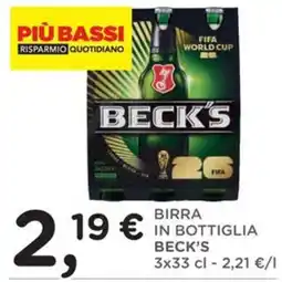 Poli Birra in bottiglia Beck's offerta