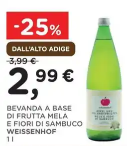 Poli Beveranda a base di frutta mela e fiori di sambuco Weissenhof offerta