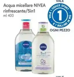 Famila Superstore Acqua micellare NIVEA rinfrescante/5in1 offerta