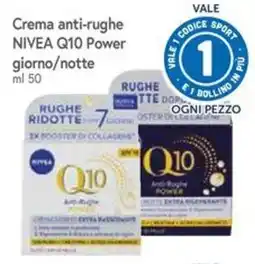 Famila Superstore Crema anti-rughe NIVEA Q10 Power offerta
