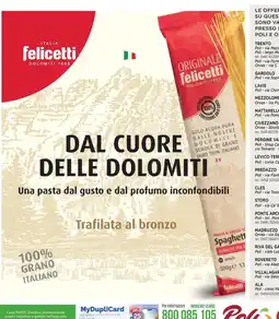 Poli Spaghetti felicetti offerta