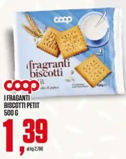Coop Master Alleanza 3.0 I fraganti biscotti petit offerta