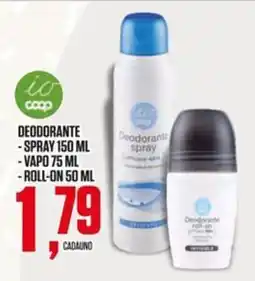 Coop Master Alleanza 3.0 Deodorante io coop offerta