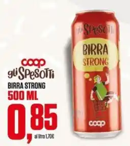 Coop Master Alleanza 3.0 Birra strong gli Spesotti offerta