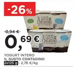Poli Yogurt intero Il gusto contadino offerta