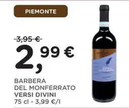 Poli Barbera del Monferrato Versi Divini offerta