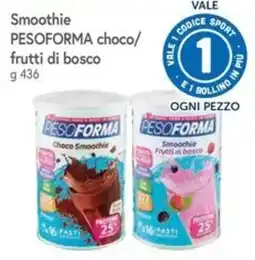Famila Superstore Pesoforma Smoothie Choco offerta