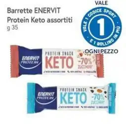 Famila Superstore Barrette ENERVIT Protein Keto assortiti offerta