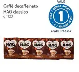 Famila Superstore Caffè decaffeinato HAG classico offerta