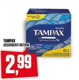 Coop Master Alleanza 3.0 Tampax assorbenti interni offerta