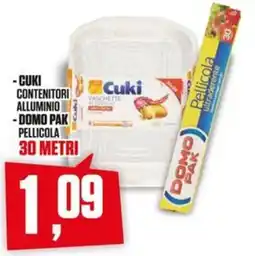 Coop Master Alleanza 3.0 Cuki contenitori alluminio offerta