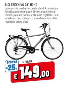 Famila Bici trekking 28" uomo offerta