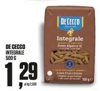 Coop Master Alleanza 3.0 De Cecco integrale offerta
