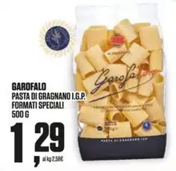 Coop Master Alleanza 3.0 Garofalo pasta di Gragnano I.G.P. formati speciali offerta