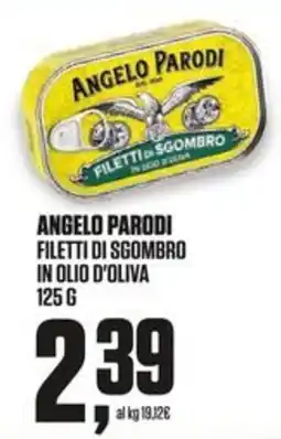 Coop Master Alleanza 3.0 Angelo Parodi filetti di sgombro offerta