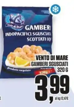 Coop Master Alleanza 3.0 Vento di mare gamberi sgusciati offerta