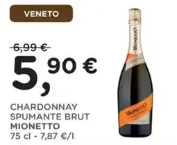 Poli Chardonnay spumante brut Mionetto offerta