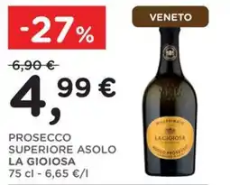 Poli Prosecco superiore asolo la gioiosa offerta