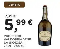 Poli Prosecco Valdobbiadene La Gioiosa offerta