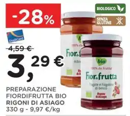 Poli Preparazione fiordifrutta bio Rigoni di Asiago offerta