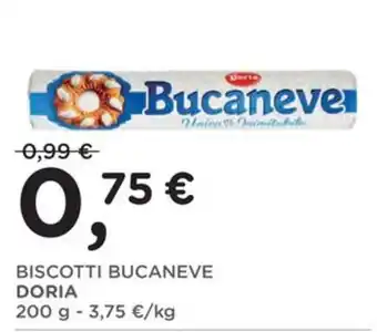 Biscotti Bucaneve Doria