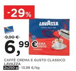 Poli Caffè Crema e Gusto Classico Lavazza offerta