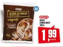 Coop Master Alleanza 3.0 Coop Bontà funghi misti offerta