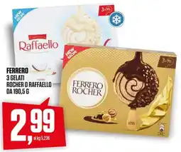 Coop Master Alleanza 3.0 Ferrero gelati rocher o raffaello offerta