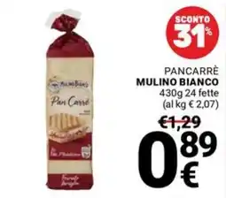Supermercati Gulliver Pancarrè Mulino Bianco offerta