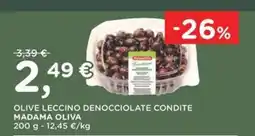 Poli Olive Leccino Denocciolate Condite Madama Oliva offerta