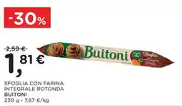 Poli Sfoglia con farina integrale rotonda Buitoni offerta