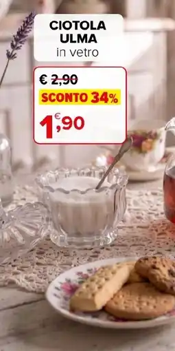 Iperal Ciotola Ulma in vetro offerta